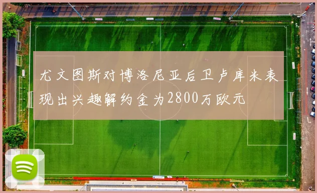 尤文图斯对博洛尼亚后卫卢库米表现出兴趣解约金为2800万欧元